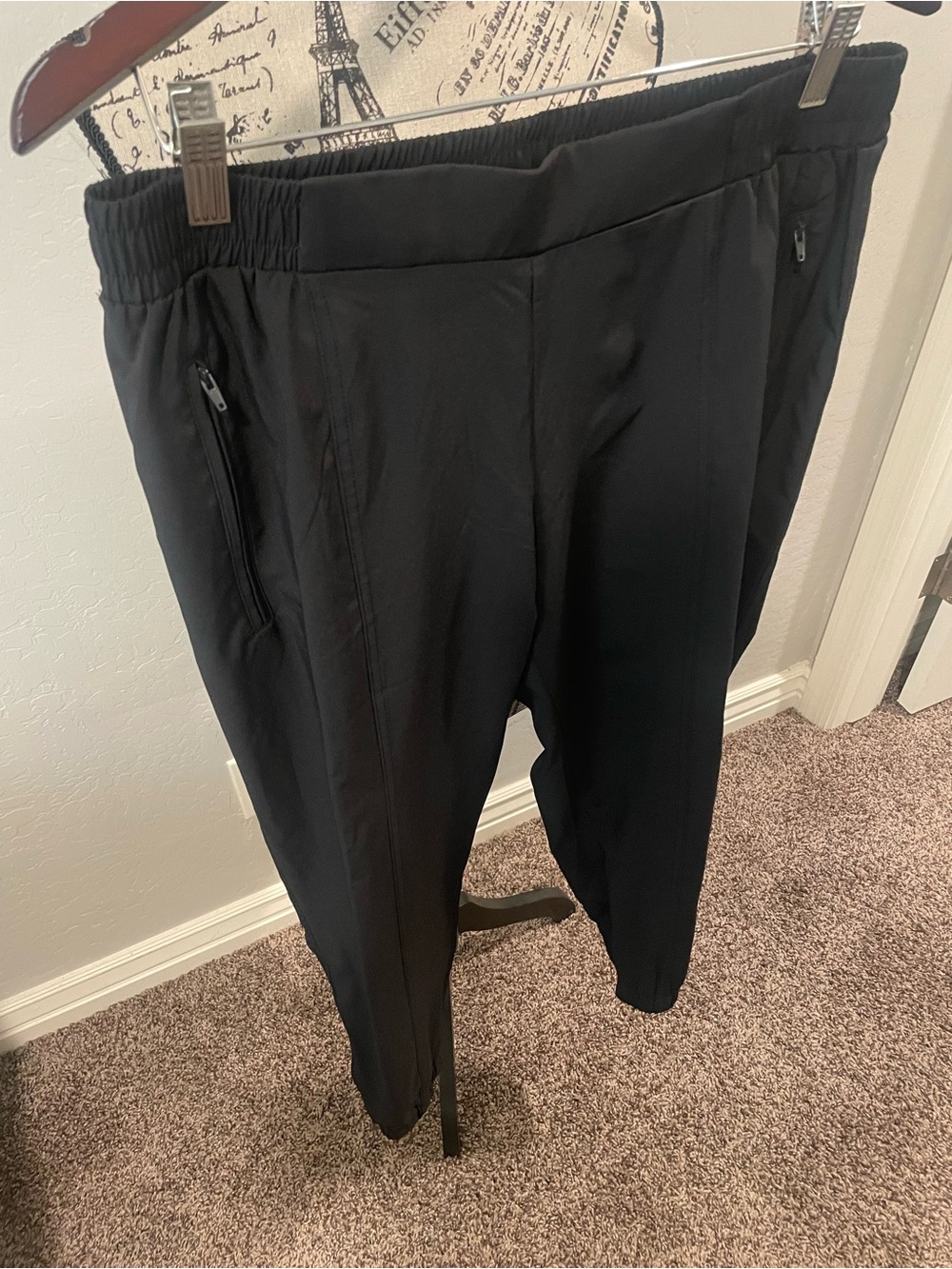 Old Navy Black Elastic Waist Performance Pants